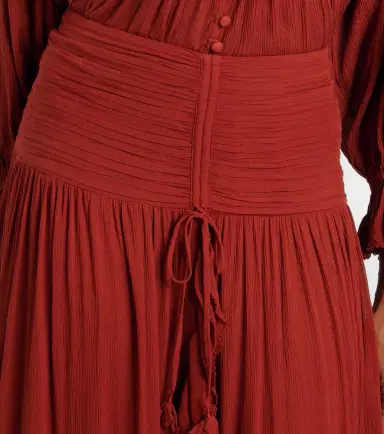 Poupette St Barth Neree asymmetric maxi skirt | Thumbnail 2