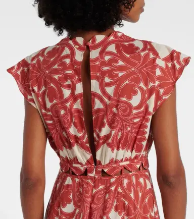 Poupette St Barth Noreen printed cotton maxi dress | Thumbnail 2 Poupette St Barth Noreen printed cotton maxi dress | Thumbnail 2