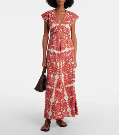 Poupette St Barth Noreen printed cotton maxi dress | Thumbnail 6 Poupette St Barth Noreen printed cotton maxi dress | Thumbnail 6