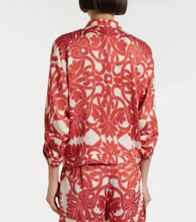 Poupette St Barth Azia printed top | Thumbnail 5
