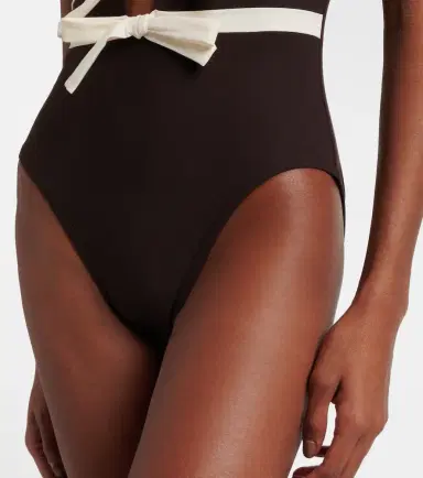 Karla Colletto Lenora bow-detail swimsuit | Thumbnail 2