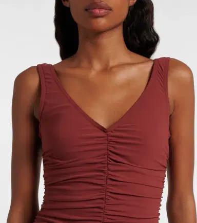 Karla Colletto Basics ruched swimsuit | Thumbnail 2