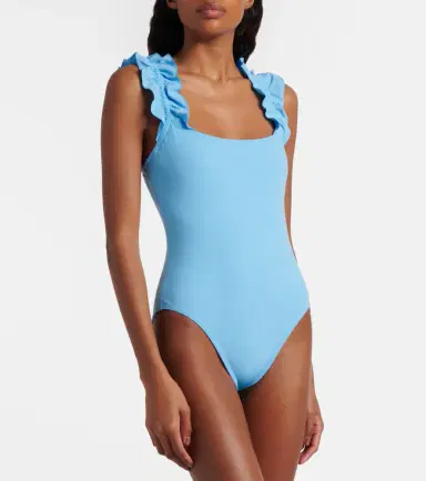 Karla Colletto Willow ruffled swimsuit | Thumbnail 4
