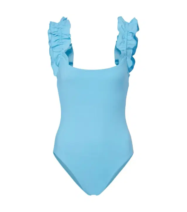 Karla Colletto Willow ruffled swimsuit