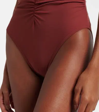Karla Colletto Basics ruched bandeau swimsuit | Thumbnail 3