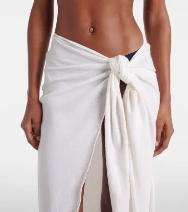 Melissa Odabash Winnie cotton and linen beach cover-up | Thumbnail 3 Melissa Odabash Winnie cotton and linen beach cover-up | Thumbnail 3