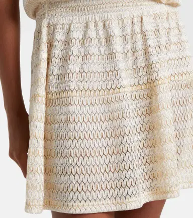 Melissa Odabash Isla off-shoulder lamé minidress | Thumbnail 2 Melissa Odabash Isla off-shoulder lamé minidress | Thumbnail 2