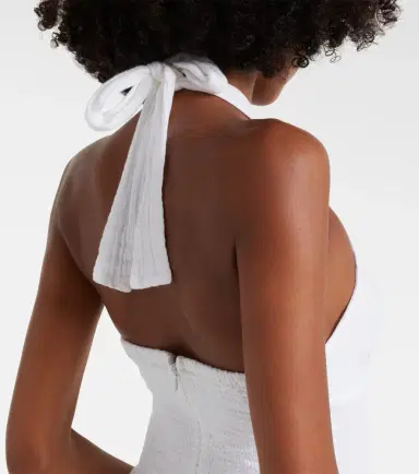 Melissa Odabash Shay halterneck cotton maxi dress | Thumbnail 5 Melissa Odabash Shay halterneck cotton maxi dress | Thumbnail 5