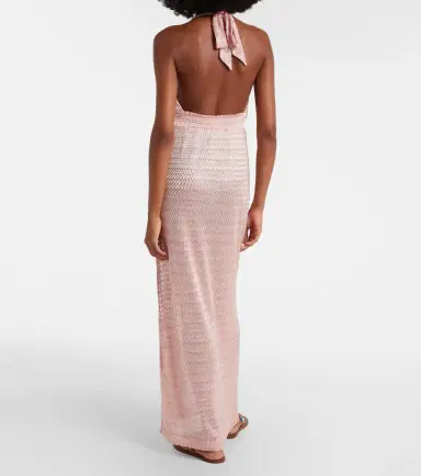 Melissa Odabash Mariah lamé maxi dress | Thumbnail 2 Melissa Odabash Mariah lamé maxi dress | Thumbnail 2