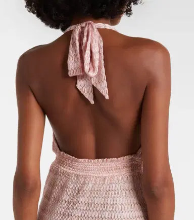 Melissa Odabash Mariah lamé maxi dress | Thumbnail 4 Melissa Odabash Mariah lamé maxi dress | Thumbnail 4