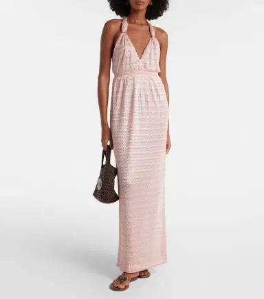 Melissa Odabash Mariah lamé maxi dress | Thumbnail 6 Melissa Odabash Mariah lamé maxi dress | Thumbnail 6