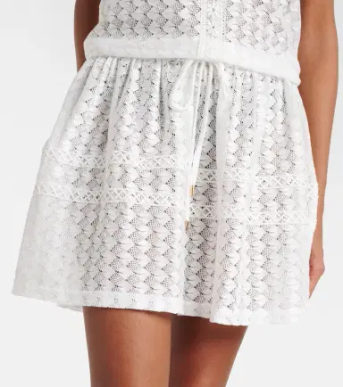 Melissa Odabash Bailey open-knit minidress | Thumbnail 3