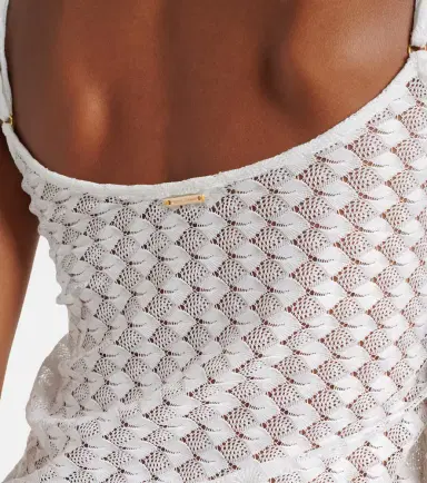 Melissa Odabash Bailey open-knit minidress | Thumbnail 4
