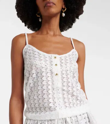 Melissa Odabash Bailey open-knit minidress | Thumbnail 6