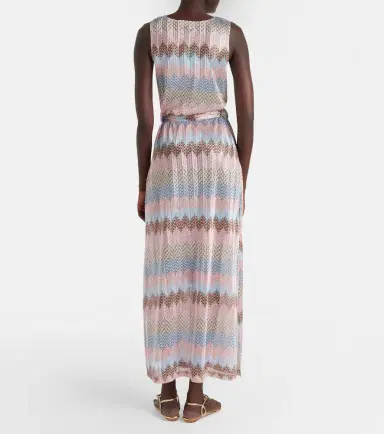 Melissa Odabash Bria belted knitted maxi dress | Thumbnail 2 Melissa Odabash Bria belted knitted maxi dress | Thumbnail 2