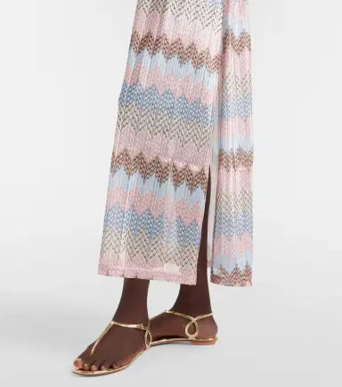 Melissa Odabash Bria belted knitted maxi dress | Thumbnail 5 Melissa Odabash Bria belted knitted maxi dress | Thumbnail 5
