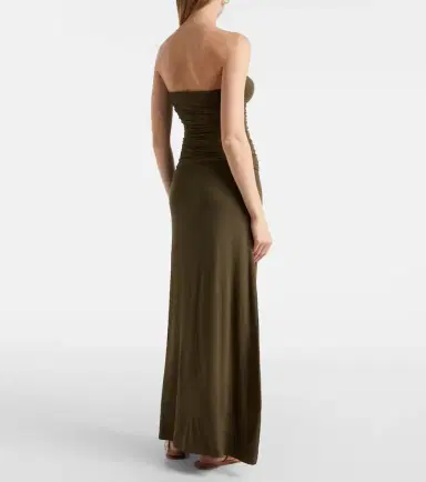Melissa Odabash Rae ruched maxi dress | Thumbnail 2 Melissa Odabash Rae ruched maxi dress | Thumbnail 2