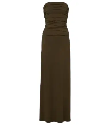 Melissa Odabash Rae ruched maxi dress | Thumbnail 1 Melissa Odabash Rae ruched maxi dress | Thumbnail 1