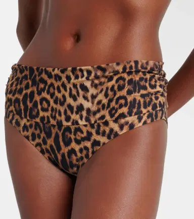 Melissa Odabash Bel Air leopard-print bikini bottoms | Thumbnail 3