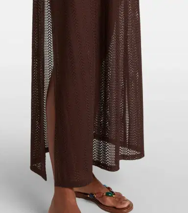 Melissa Odabash Harriet keyhole halterneck maxi dress | Thumbnail 4 Melissa Odabash Harriet keyhole halterneck maxi dress | Thumbnail 4