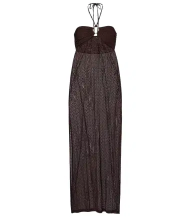 Melissa Odabash Harriet keyhole halterneck maxi dress | Thumbnail 1 Melissa Odabash Harriet keyhole halterneck maxi dress | Thumbnail 1