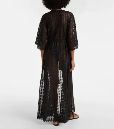 Melissa Odabash Talitha semi-sheer kaftan | Thumbnail 4