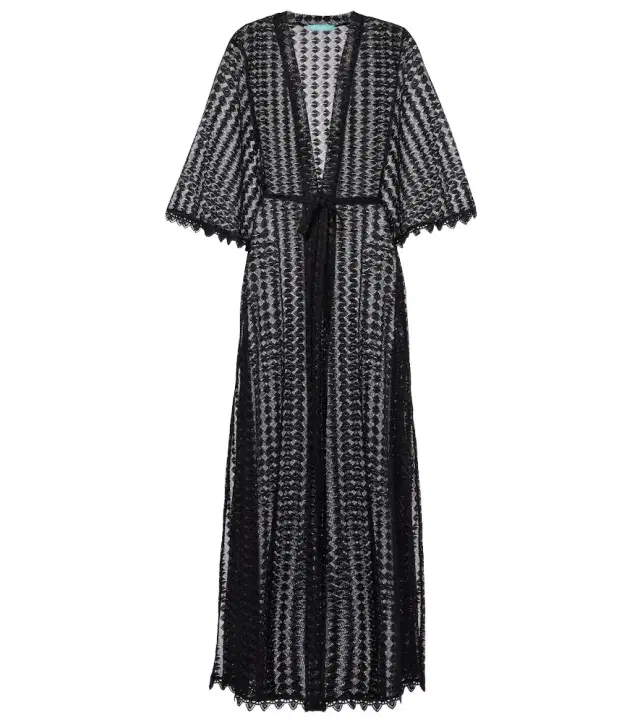 Melissa Odabash Talitha semi-sheer kaftan