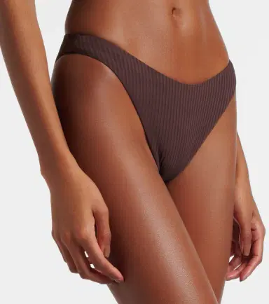 Melissa Odabash Noto ribbed-knit bikini bottoms | Thumbnail 4