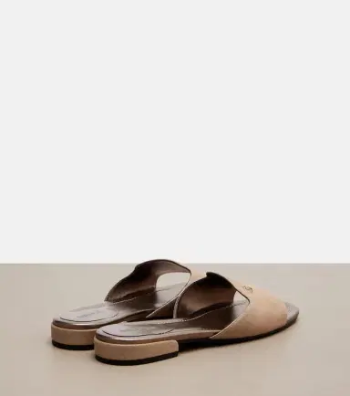 Jimmy Choo Dina leather slides | Thumbnail 3 Jimmy Choo Dina leather slides | Thumbnail 3