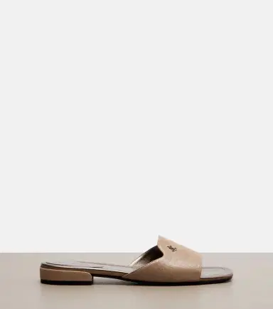 Jimmy Choo Dina leather slides | Thumbnail 4 Jimmy Choo Dina leather slides | Thumbnail 4