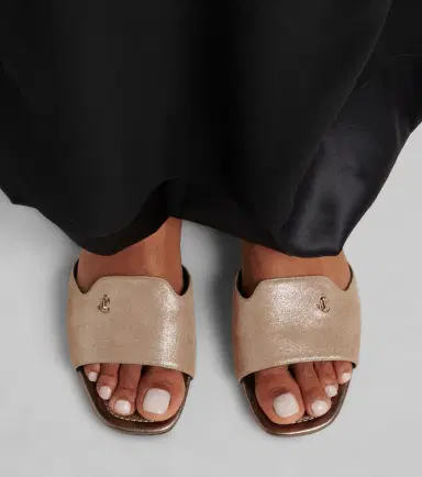 Jimmy Choo Dina leather slides | Thumbnail 6 Jimmy Choo Dina leather slides | Thumbnail 6