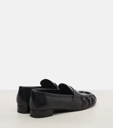 Prada Leather penny loafers | Thumbnail 4