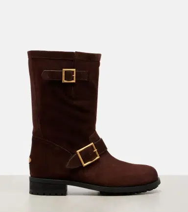 Jimmy Choo Biker suede mid-calf boots | Thumbnail 2