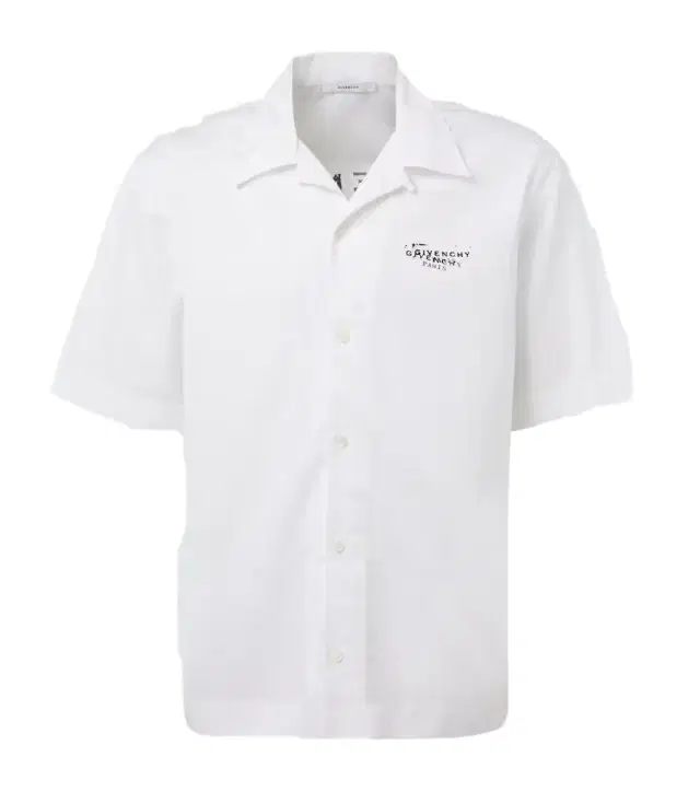 Givenchy Logo cotton poplin bowling shirt