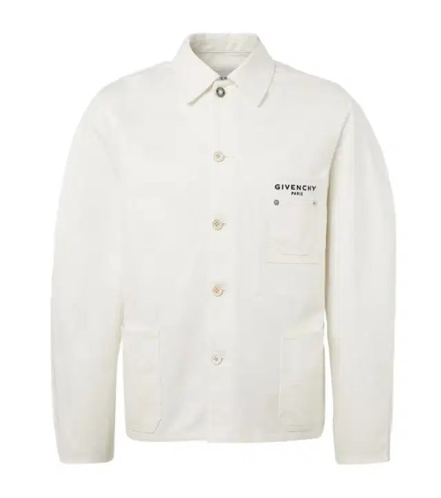 Logo cotton canvas jacket