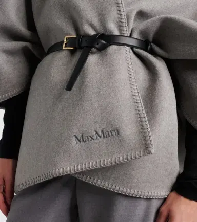 Max Mara Virgin wool cape | Thumbnail 4 Max Mara Virgin wool cape | Thumbnail 4