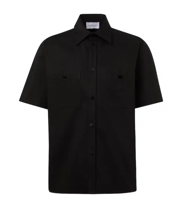 Cotton twill bowling shirt