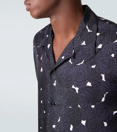 Givenchy Floral silk bowling shirt | Thumbnail 2