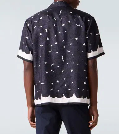 Givenchy Floral silk bowling shirt | Thumbnail 4
