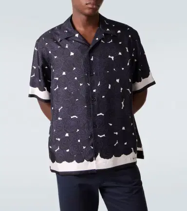 Givenchy Floral silk bowling shirt | Thumbnail 5