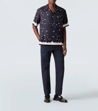 Givenchy Floral silk bowling shirt | Thumbnail 6