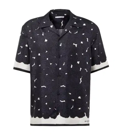 Givenchy Floral silk bowling shirt | Thumbnail 1