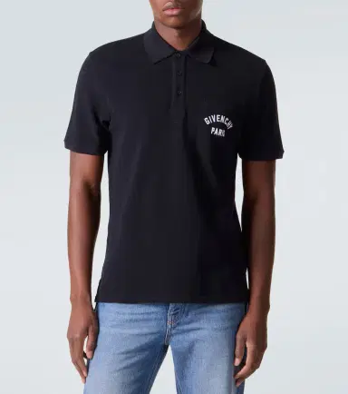 Givenchy Paris cotton piqué polo shirt | Thumbnail 2 Givenchy Paris cotton piqué polo shirt | Thumbnail 2