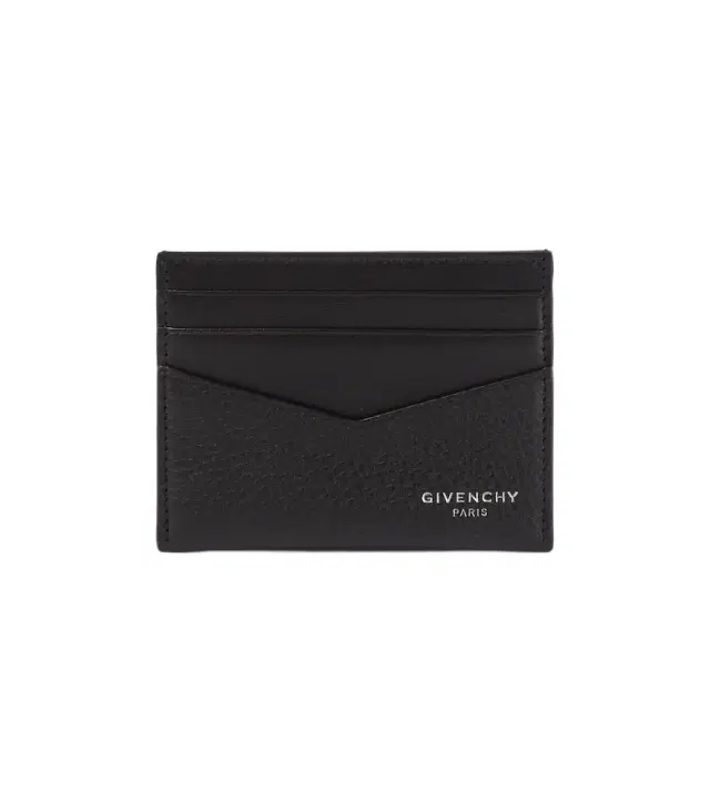 Givenchy Logo leather card holder