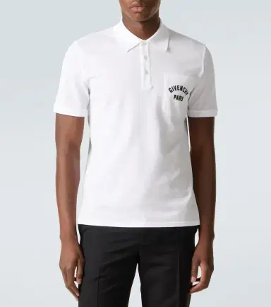 Givenchy Paris cotton piqué polo shirt | Thumbnail 5 Givenchy Paris cotton piqué polo shirt | Thumbnail 5