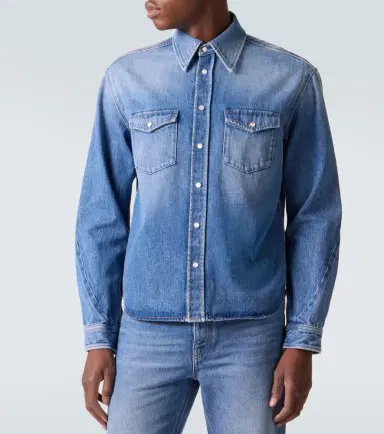Givenchy Couture Seam denim shirt | Thumbnail 5 Givenchy Couture Seam denim shirt | Thumbnail 5
