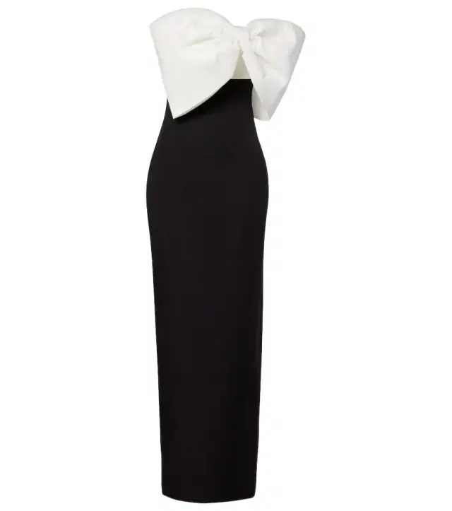 Rachel Gilbert Kace bow-detail gown