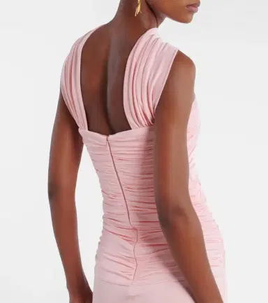 The New Arrivals Ilkyaz Ozel Amanda scarf-detail draped gathered gown | Thumbnail 6