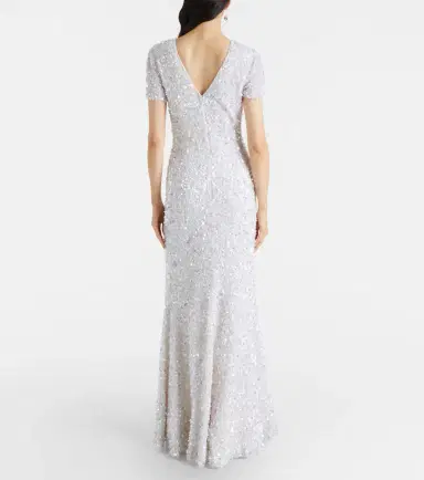 RACHEL GILBERT Nixie sequined gown | Thumbnail 5