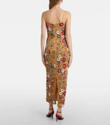 Rachel Gilbert Francesca embellished cocktail dress | Thumbnail 3